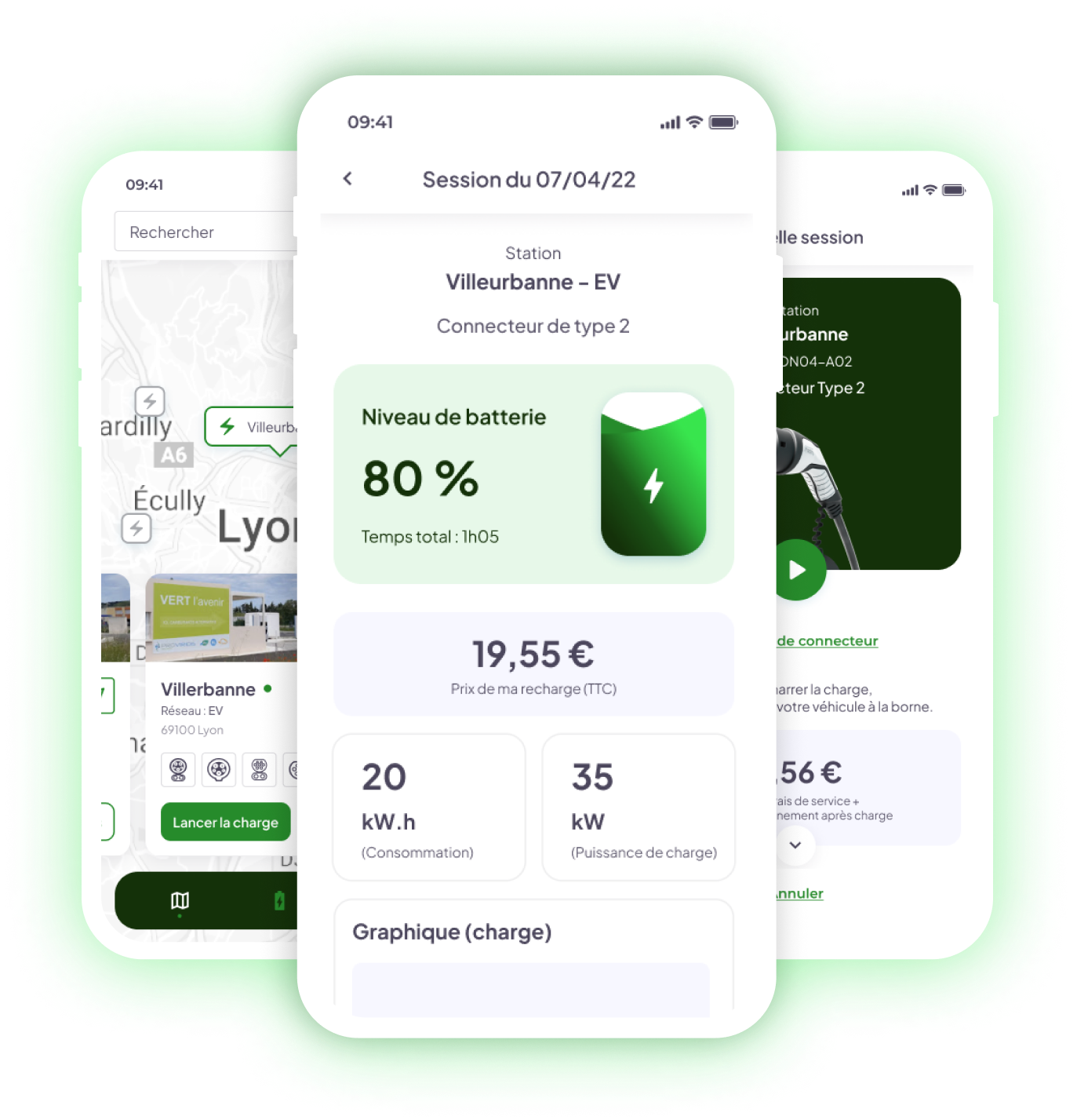 App Chargekeeper sur smartphone