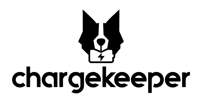 Logo Chargekeeper vertical noir